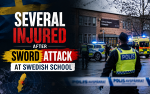 Several injured after sword attack at Swedish school