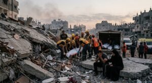 Gaza human rights concerns after bodies are found in rubble